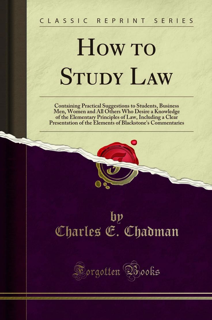 How to Study Law cover